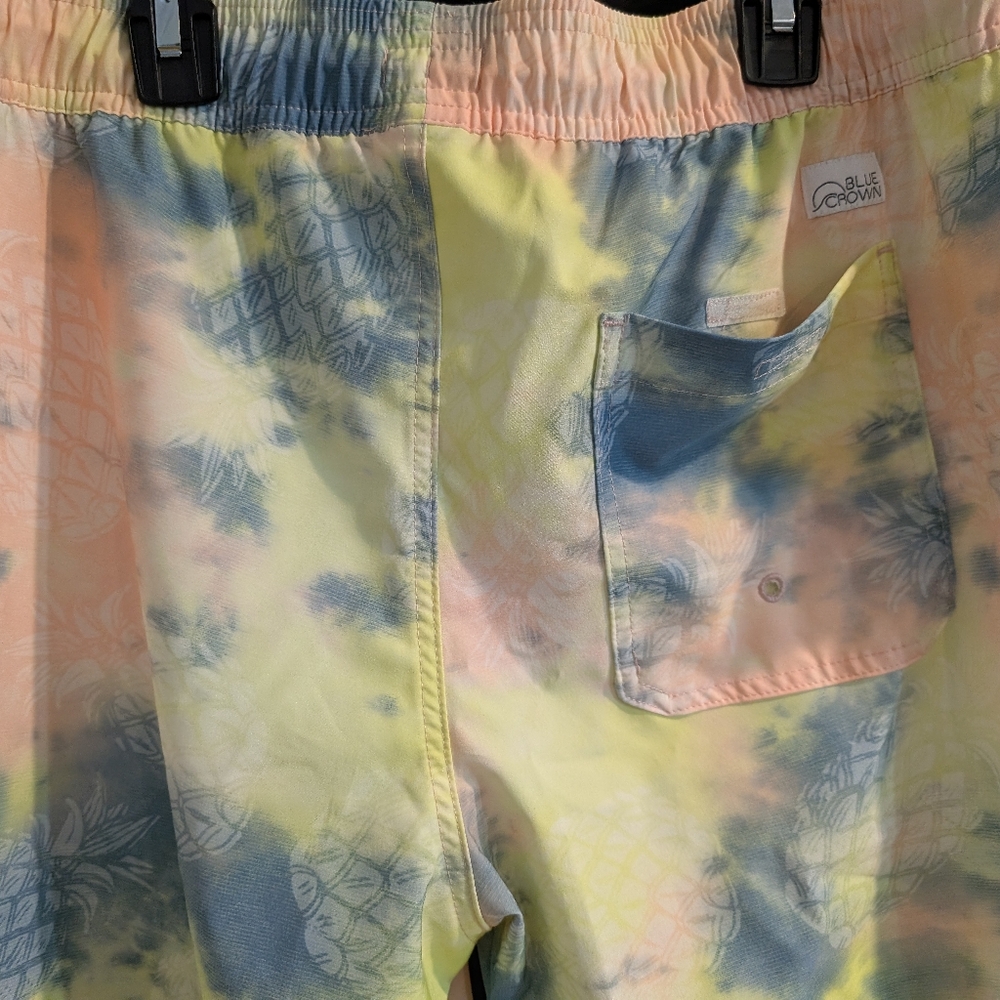Blue Crown Shorts Volley Bathing Suit Men's BNWT - Picture 13 of 16